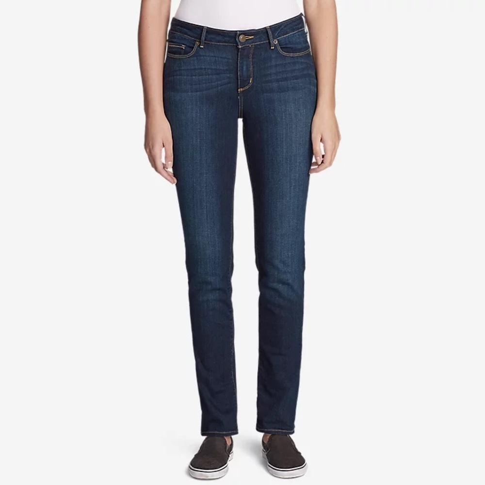EDDIE BAUER SLIGHTLY CURVY STRAIGHT